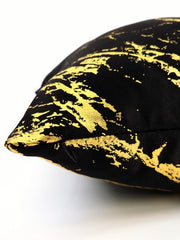 Elyse Foil Marble Pattern Cushion Covers 18 x 18"