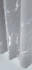 Elyse Silver Thermal Blackout Eyelet Curtains With Silver Foil (Silver)