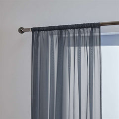 Lucy Slot Top Voile Panel (Dark Grey)