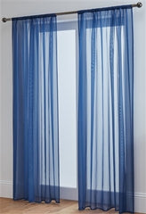 Lucy Pair Slot Top Voile Panels (Navy)