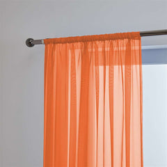 Lucy Pair Slot Top Voile Panels (Orange)