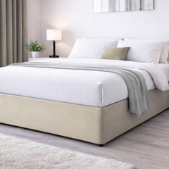 Elasticated Divan Bed Valance (Natural)