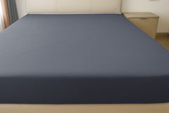Microfibre Fitted Bed Sheet (Grey)