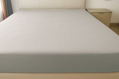 Microfibre Flat Bed Sheet (Mink Stone)