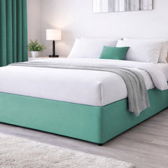Elasticated Divan Bed Valance (Teal)