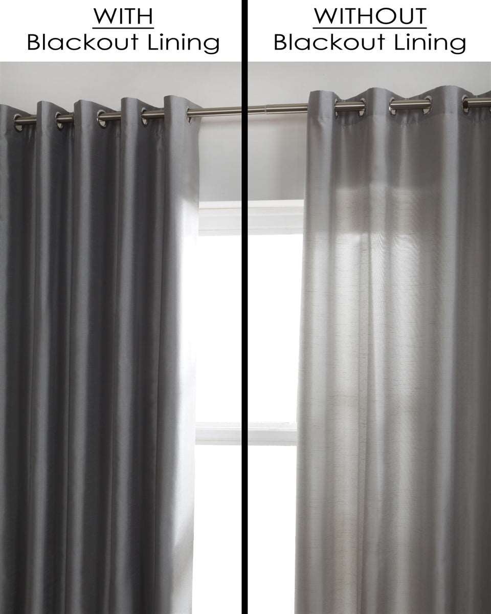 3 Pass Tape Top Ready Made Blackout Curtain Lining