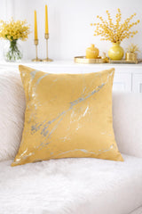 Elyse Thermal Blackout Eyelet Curtains With Silver Foil (Gold)