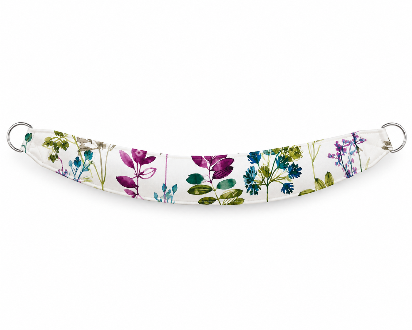 Emma Floral Botanical Pencil Pleat 3" Tape Top Thermal Curtains Watercolour Print Ready Made Pair