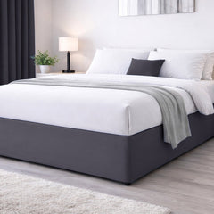Elasticated Divan Bed Valance (Grey)