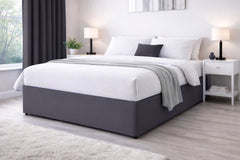 Elasticated Divan Bed Valance (Grey)