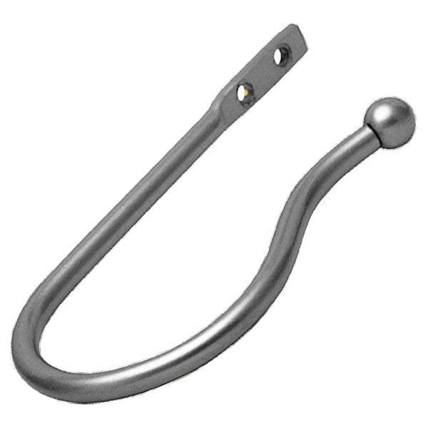 Pair Of Metal Voile Holdback Arms (Silver)