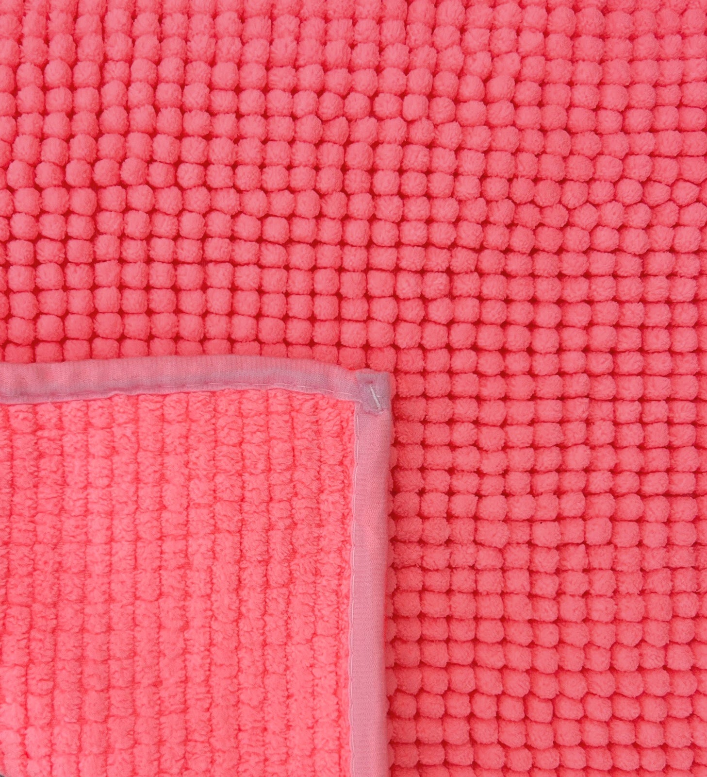 Chenille Bath Mat Non Slip Super Soft & Washable (Multiple Colours And Sizes)