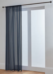Lucy Slot Top Voile Panel (Black)