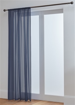 Lucy Slot Top Voile Panel (Dark Grey)