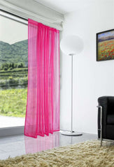 Lucy Slot Top Voile Panel (Fuchsia)