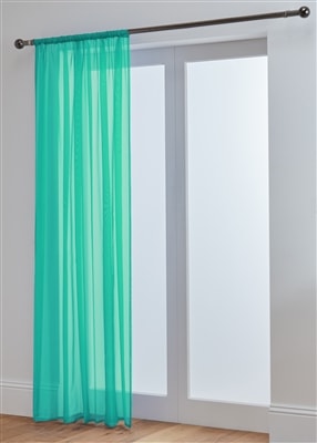 Lucy Slot Top Voile Panel (Pastel Green)