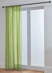 Lucy Slot Top Voile Panel (Lime Green)