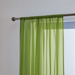 Lucy Slot Top Voile Panel (Lime Green)