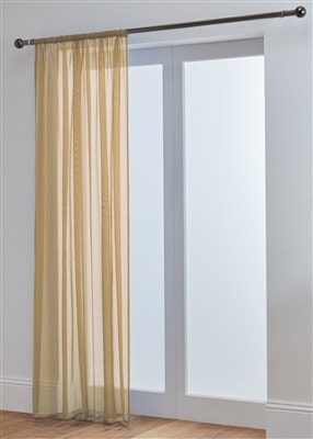 Lucy Slot Top Voile Panel (Latte)