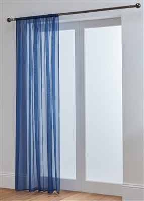 Lucy Slot Top Voile Panel (Navy)