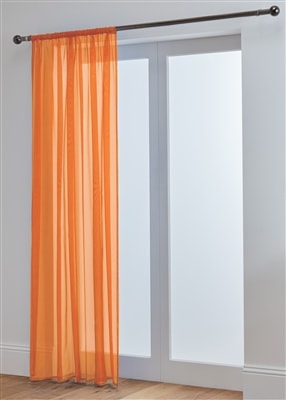 Lucy Slot Top Voile Panel (Orange)