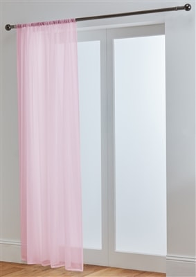 Lucy Slot Top Voile Panel (Pink)