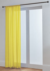 Lucy Slot Top Voile Panel (Yellow)
