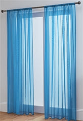 Lucy Pair Slot Top Voile Panels (Blue)