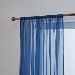 Lucy Pair Slot Top Voile Panels (Navy)
