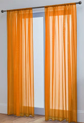 Lucy Pair Slot Top Voile Panels (Orange)