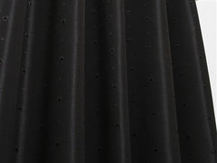 Mayfair Pencil Pleat Lined Curtains (Black)