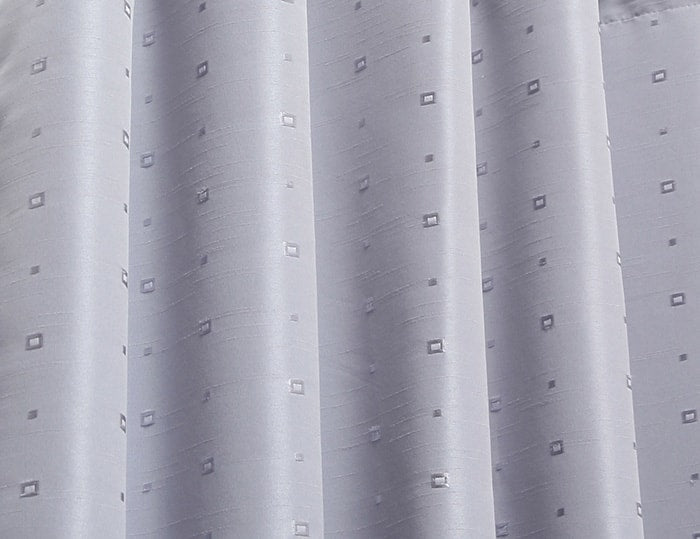 Mayfair Pencil Pleat Lined Curtains (Silver)