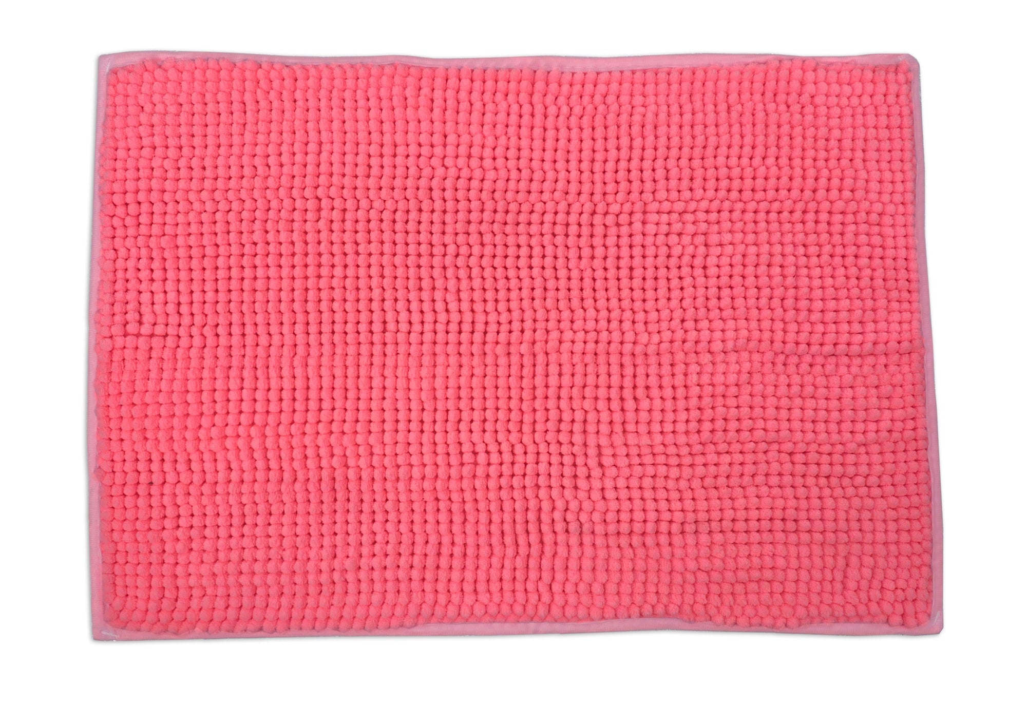 Chenille Bath Mat Non Slip Super Soft & Washable (Multiple Colours And Sizes)