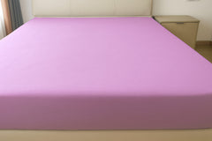 Microfibre Fitted Bed Sheet (Pink)