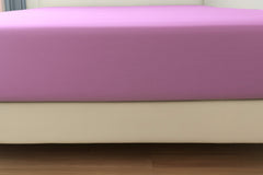 Microfibre Flat Bed Sheet (Pink)