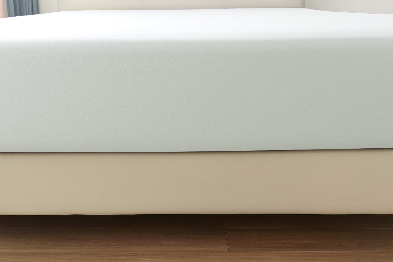 Microfibre Flat Bed Sheet (White)