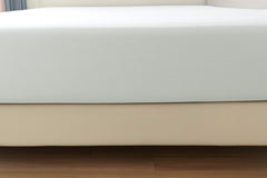 Microfibre Flat Bed Sheet (White)