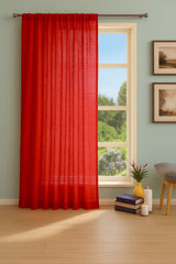 Mosul Red Voile Panel