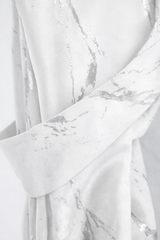 Elyse White Thermal Blackout Eyelet Curtains With Silver Foil (White)