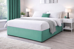 Elasticated Divan Bed Valance (Teal)